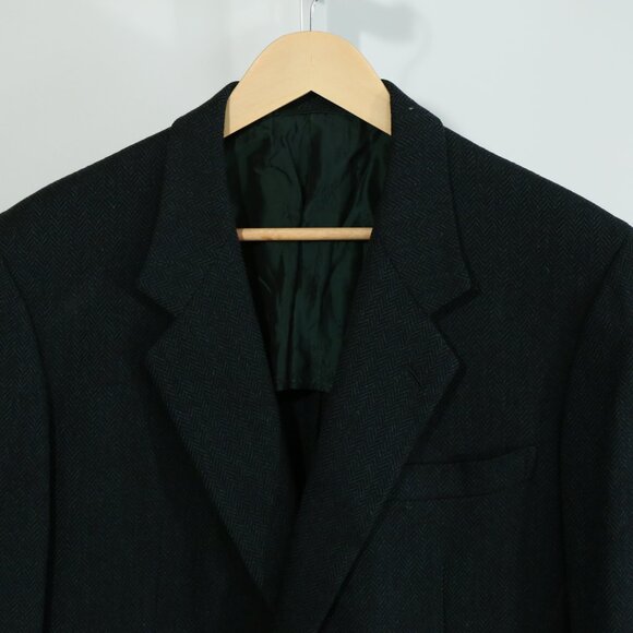 Brioni Roma Roman Blazer 44R US 54 EU Wool Cashmere Sport Coat Italy Green - Picture 4 of 9